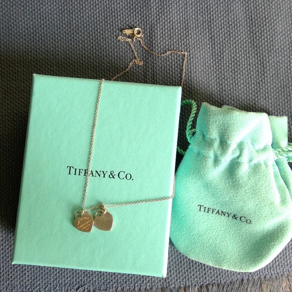 AUTHENTIC Tiffany Return to Heart Silver Necklace